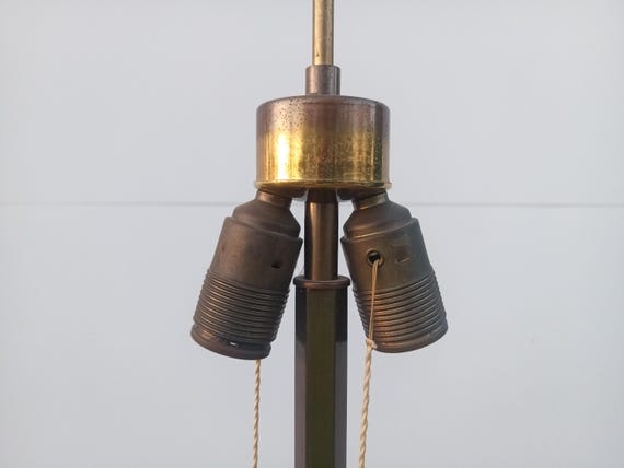 Sturdy European Floor Lamp Antique Victorian Style for Stained Glass Shades